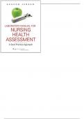 Nursing Health Assessment A Best Practice Approach 1st edition by Jensen -Test Bank