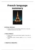 Overview of the French Language 