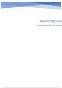 Verslag sportvoeding, minor sport 