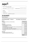 AQA AS BUSINESS  Paper 2 Business 2  7131-2-QP-Business-AS-26May23