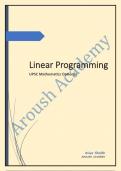 Linear Programming Problem