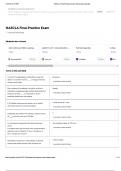 NASCLA Final Practice Exam Questions With Complete Solutions.