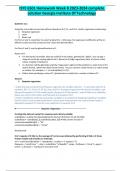 ISYE 6501 Homework Week 8 2023-2024 complete solution Georgia Institute Of Technology