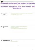 Relias dysrhythmia basic test answers dysrhythmia 2023 Relias dysrhythmia basic test answers 2023  dysrhythmia