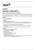 AQA A-level  ENGLISH LITERATURE B  Paper 1A   Literary genres: Aspects of tragedy 7717-1A-QP-EnglishLiteratureB-A-24May23