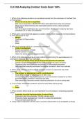 CLC 056 Analyzing Contract Costs Exam 100%