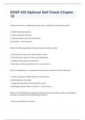 EDSP 432 Optional Self Check Chapter 10 questions with correct answers rated A+