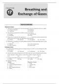 NEET Class 11 Biology - Breathing and Exchange of Gases Chapter: Important Questions