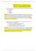 NR328 Pediatric Nursing - ATI Learning System RN 3.0 Quiz - Answer KEY