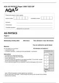 AQA AS PHYSICS Paper 2 MAY 2023 QP