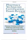 Pharmacy Technician Certification (PTCB) Exam 2023 Study Guide  Bundle. 