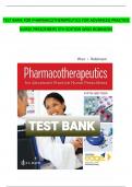 2022/2023 TEST BANK; PHARMACOTHERAPEUTICS FOR ADVANCED PRACTICE NURSE PRESCRIBERS, 5TH EDITION WOO ROBINSON.COVERING CHAPTERS 1-55 QUESTIONS AND ANSWERS WITH RATIONALES