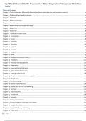Testbank Advanced Health Assessment Clinical Diagnosis in Primary Care 6th Edition Dains