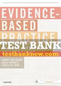 Test Bank For Evidence-based Practice Across The Health Professions All Chapters - 9780729596954