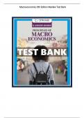 Macroeconomics 9th Edition Mankiw Test Bank