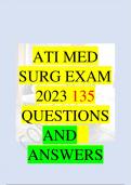 ATI MED SURG PROCTORED EXAM 2019 RETAKE WITH NGN Questions and Answers (Verified Answers) GRADED A UPDATED 2023 BRAND NEW WITH RATIONALES LATEST