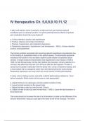 TEST BANK For Phillips’s Manual of I.V. Therapeutics; Evidence-Based Practice for Infusion Therapy 8th Edition by Lisa Gorski Chapters :5,6,8,9,10,11,12 Latest Updte (A+ GRADED 100% VERIFIED)