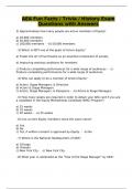 AEA Fun Facts / Trivia / History Exam Questions with Answers