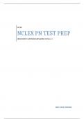 NCLEX PN TEST PREP (V1) - QUESTIONS & ANSWERS EXPLAINED (Scored A+) / Best 2023