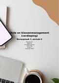 Orde en klassenmanagement (verdieping)