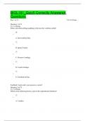BIOL181_Quiz5 Correctly Answered Questions 