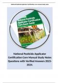 National Pesticide Applicator Certification Core Manual Combination Bulk. 