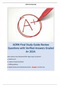 Maternity and Pedi Ch 2,3,4,5,6,7, Review Study Guide Questions (214 Terms) with Answers, A+ Score Solution 2023-2024.