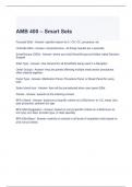 AMB 400 - SmartSets Exam with correct Answers
