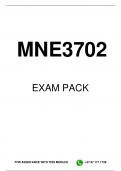 MNE3702 EXAM PACK 2024