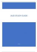 AUD Study Guide