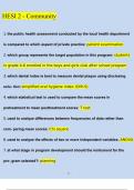 20232024 Community Health RN V2 (Version 2) Exit Hesi Guaranteed A+ TB Guide (All Q&A)