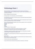 Victimology Exam 1 Questions and Answers
