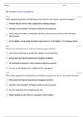 INTERNATIONAL FIRE SERVICE TRAINING ASSOCIATION (IFSTA) TEST 5 QUESTIONS WITH 100% CORRECT ANSWERS | ALREADY GRADED A+ 