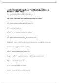  Scribe America Outpatient Final Exam Questions & Answers 100% Correct 