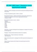 LSU BIO 1002 Exam 1 Pomarico course requirement solution