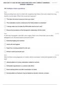  HESI EXIT V1 2020 RETAKE QUESTIONS WITH 100% CORRECT ANSWERS | ALREADY GRADED A+