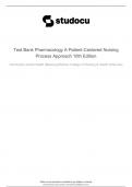 Test Bank for Pharmacology and the Nursing Process 10th Edition By Linda Lilley, Shelly Collins, Julie Snyder Chapter 1-58 |Complete Guide 2022