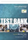 Test Bank For Exploring Microsoft Word 2016 Comprehensive 1st Edition All Chapters - 9780134513737