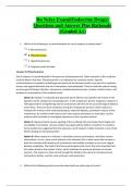 Rn Nclex Exam|(Endocrine Drugs) Questions and Answer Plus Rationale (Graded A+)