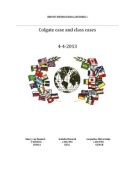 Minor International Business - Cases Global Marketing