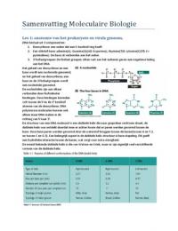 Moleculaire biologie