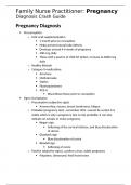 Obstetrics crash study guide for FNP board exam