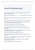 Texas FFA Greenhand Quiz-Answered