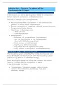 BIOS 255 Week 1 Concepts I The Cardiovascular System - Blood