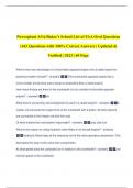 Powerplant ASA/Baker's School List of FAA Oral Questions | 443 Questions with 100% Correct Answers | Updated & Verified | 2023 | 69 Page