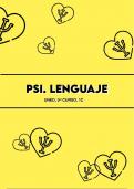 Apuntes completos psicología del LENGUAJE  | UNED