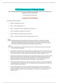 FTCE Elementary K-6 Study Guide