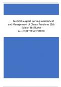Medical-Surgical Nursing: Assessment  and Management of Clinical Problems 11th  Edition TESTBANK ALL CHAPTERS COVERE