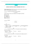 Math 1552 SAMPLE MULTIPLE CHOICE PROBLEMS TEST 2 2024 Louisiana State University