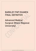 BARKLEY FNP EXAMEN FINAL DEFINITIVO